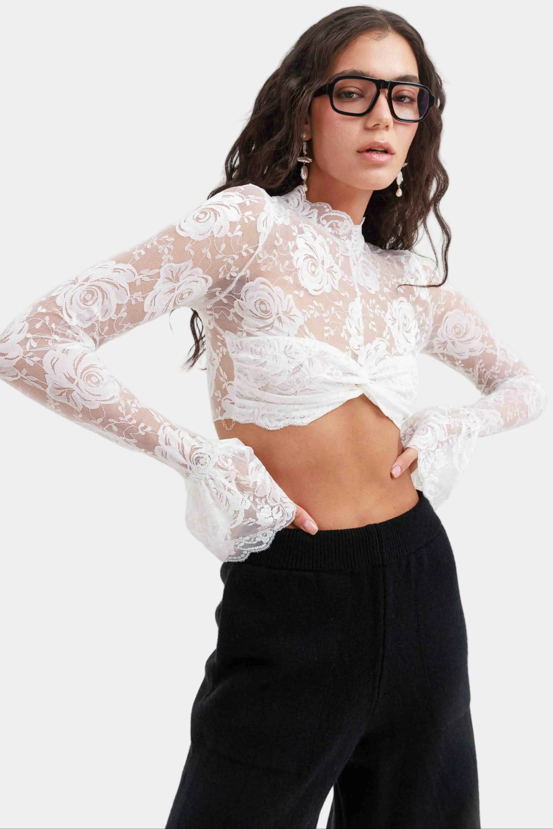 טופ קינזי - לבן