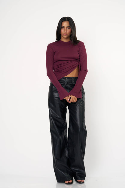 חולצת ארבל - חום