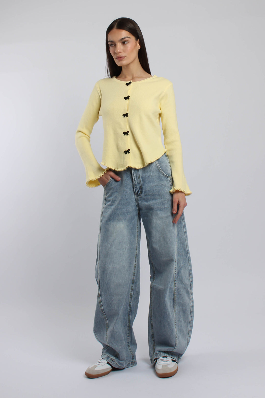 סריג פפי - צהוב