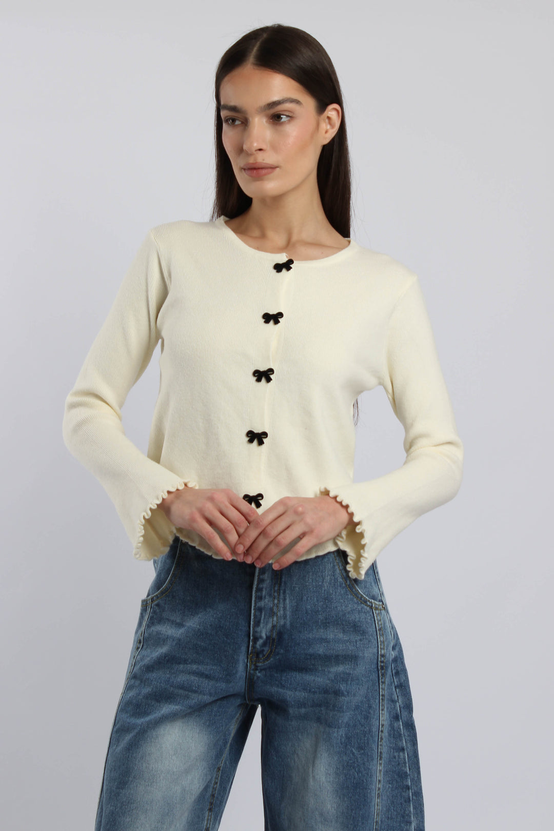 סריג פפי - שמנת