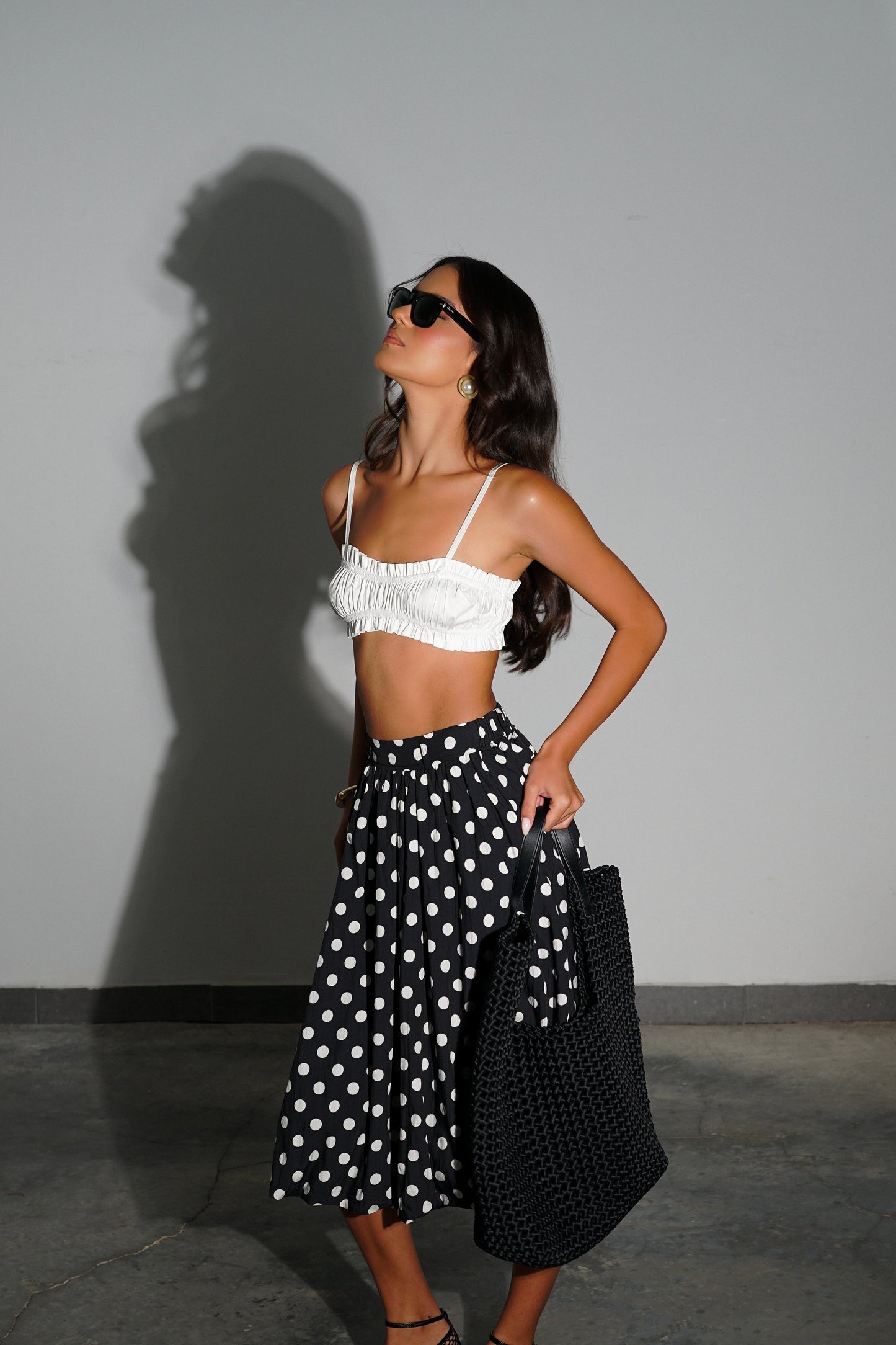 חצאית מארלין - שחור