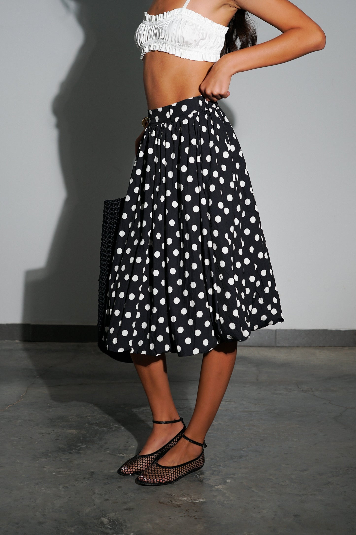 חצאית מארלין - שחור