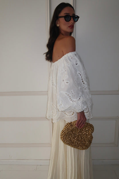 חצאית פליסה אנה EXCLUSIVE