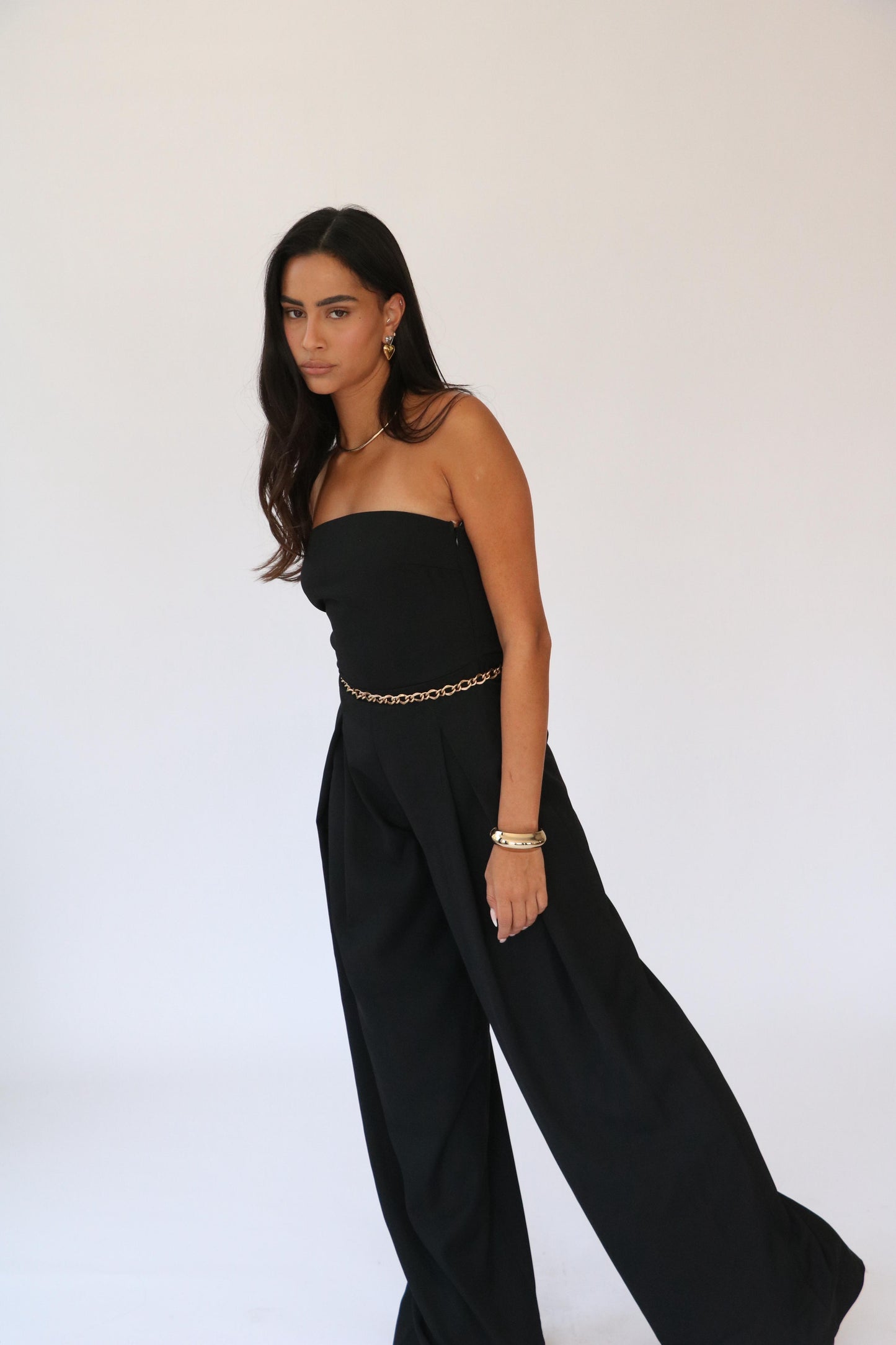 אוברול קארן -לבן