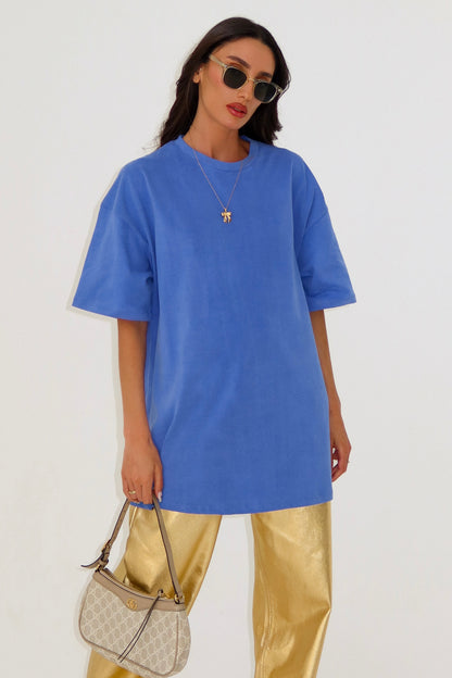 חולצת טישירט דמיין- כחול