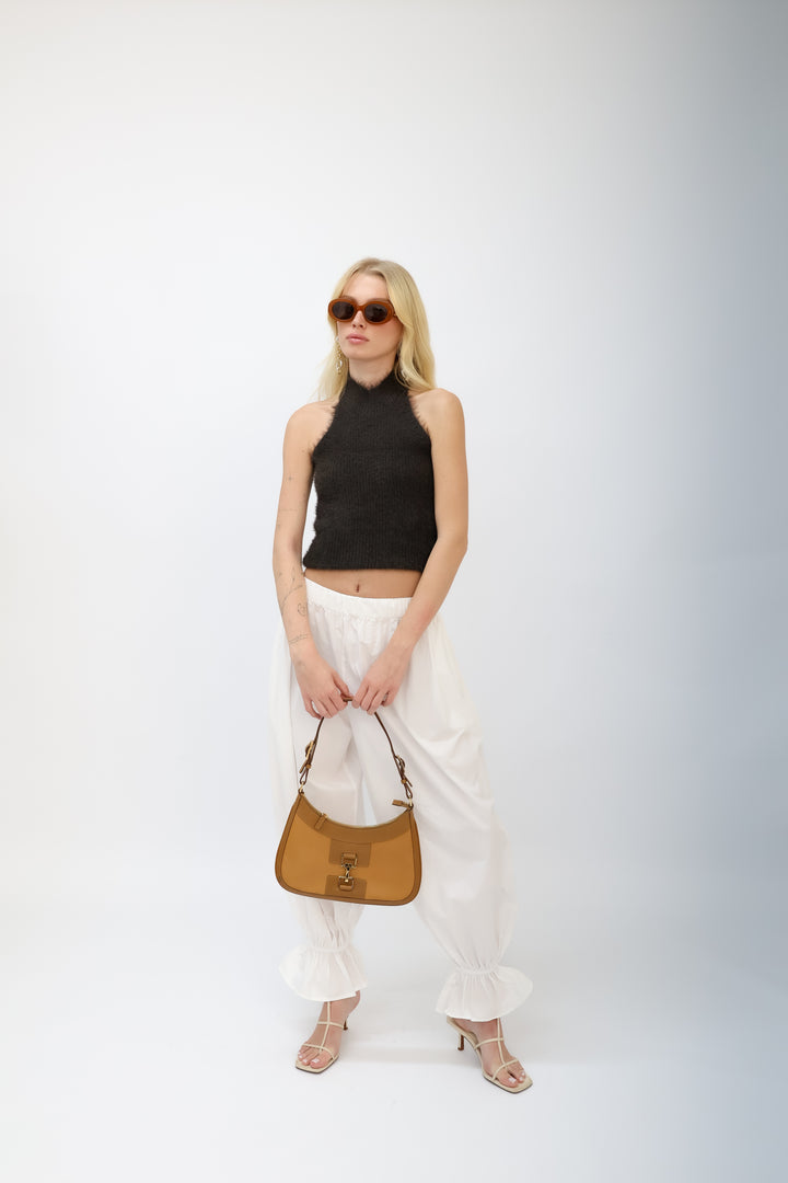 מכנסי מודי - לבן