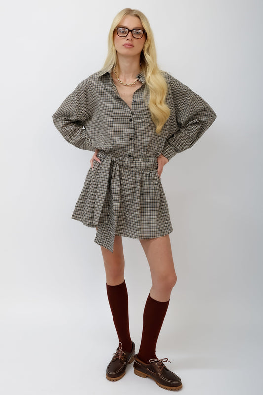 חליפת טיה - משובצת