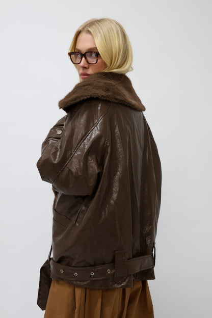 מעיל שון - מוקה