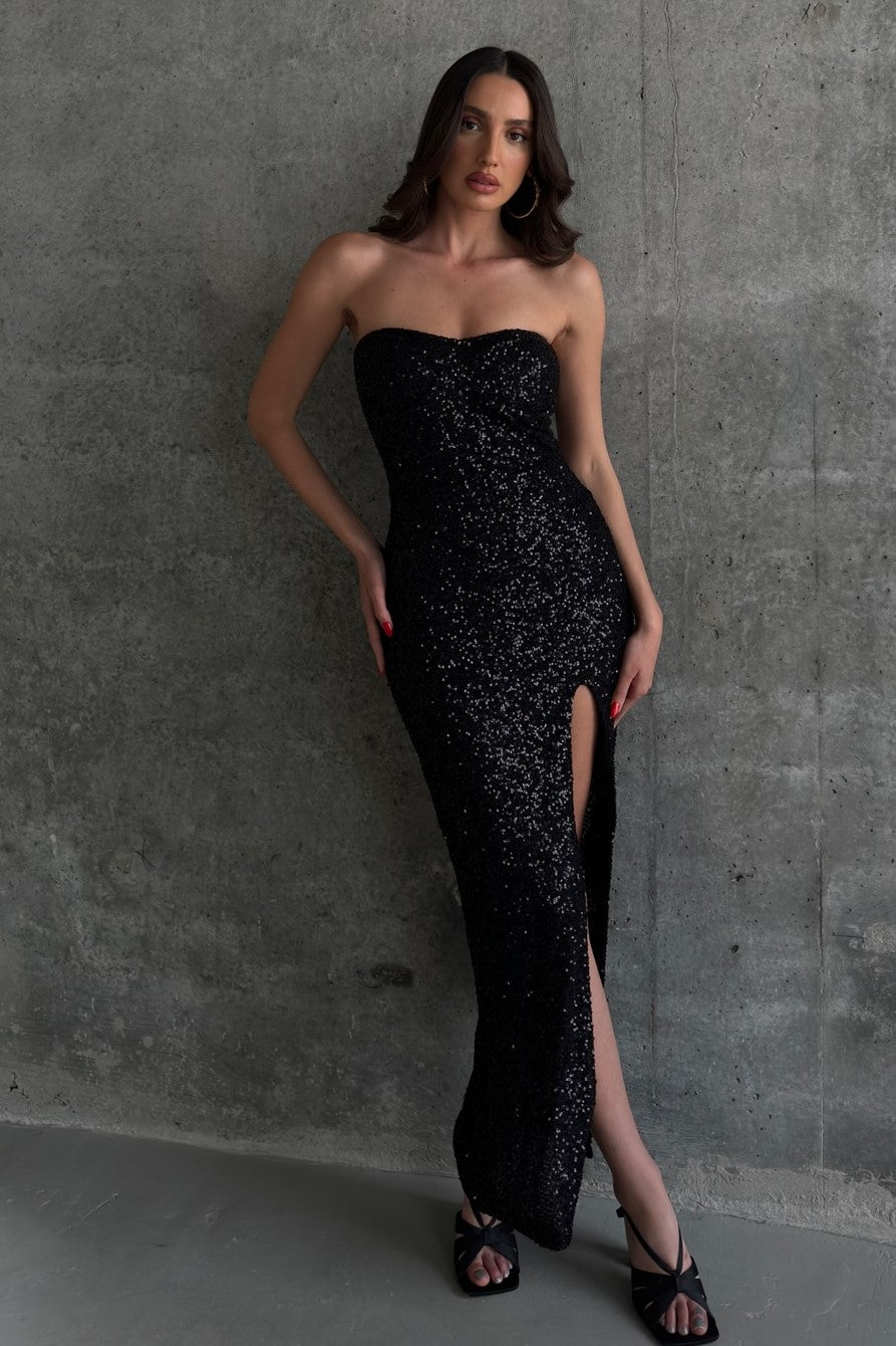 שמלת קאיה - שחור
