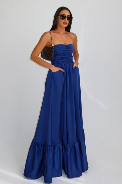שמלת פאלי - כחול