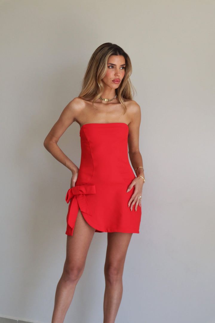 שמלת מל  - לבן