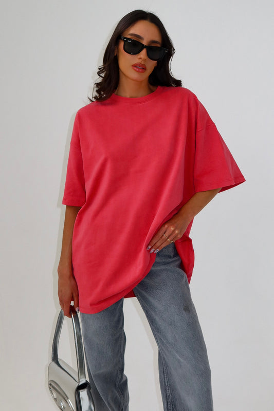 חולצת טישירט דמיין - אדום
