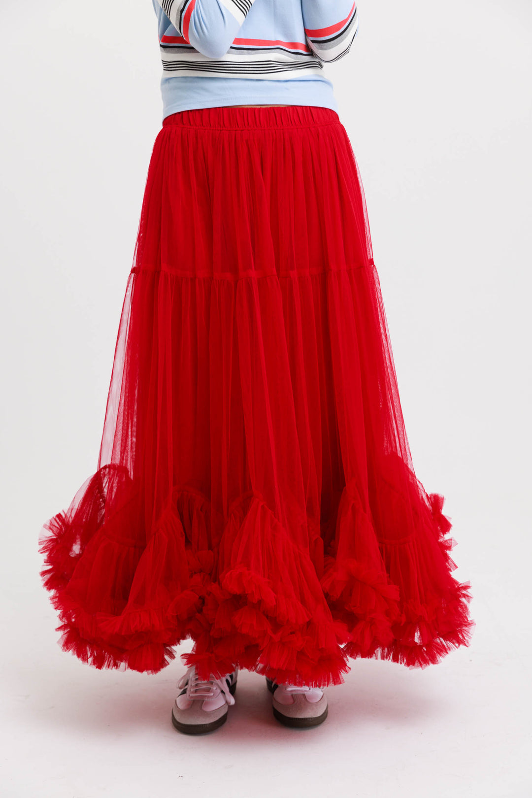 חצאית אמנדה - אדומה