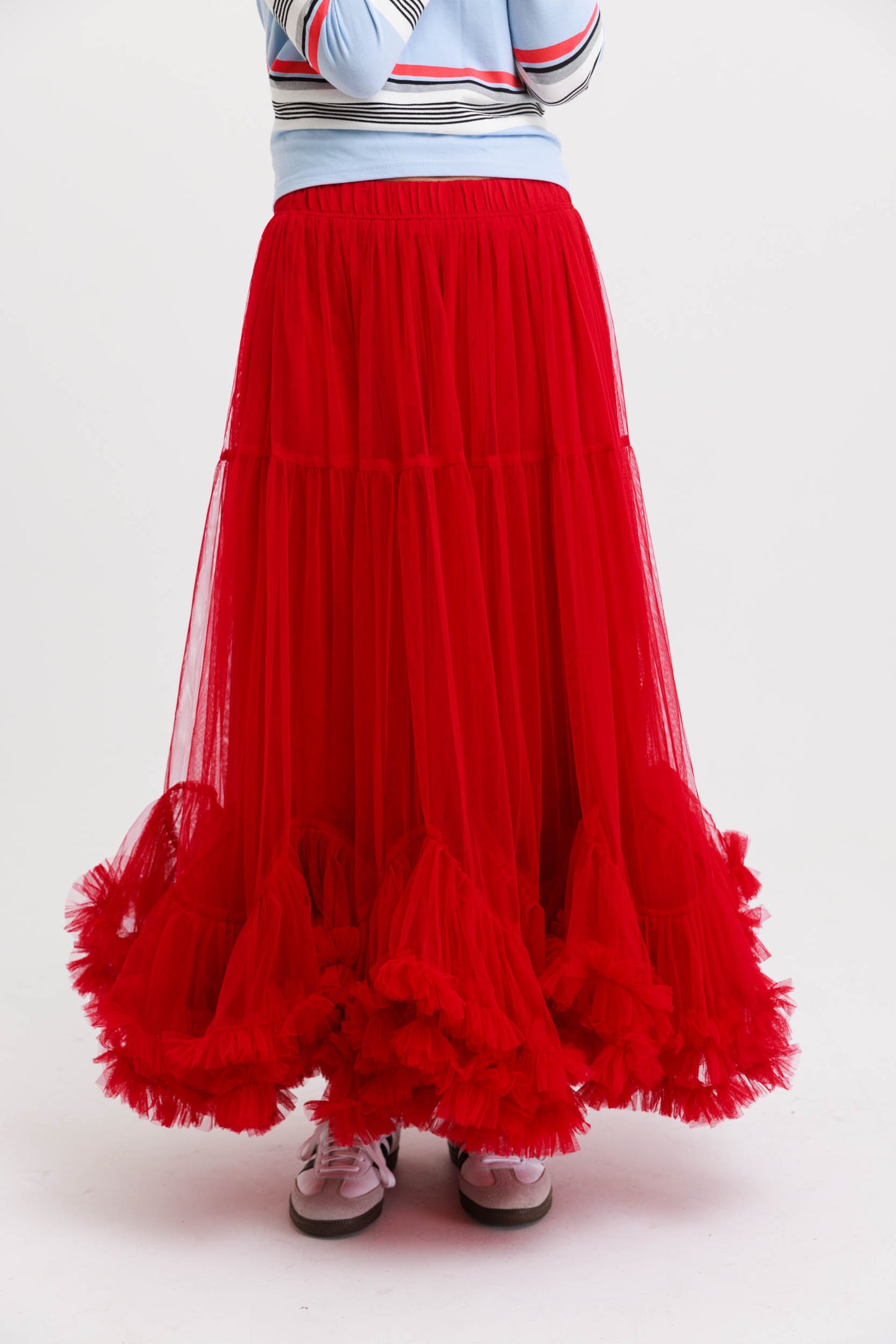 חצאית אמנדה - אדומה