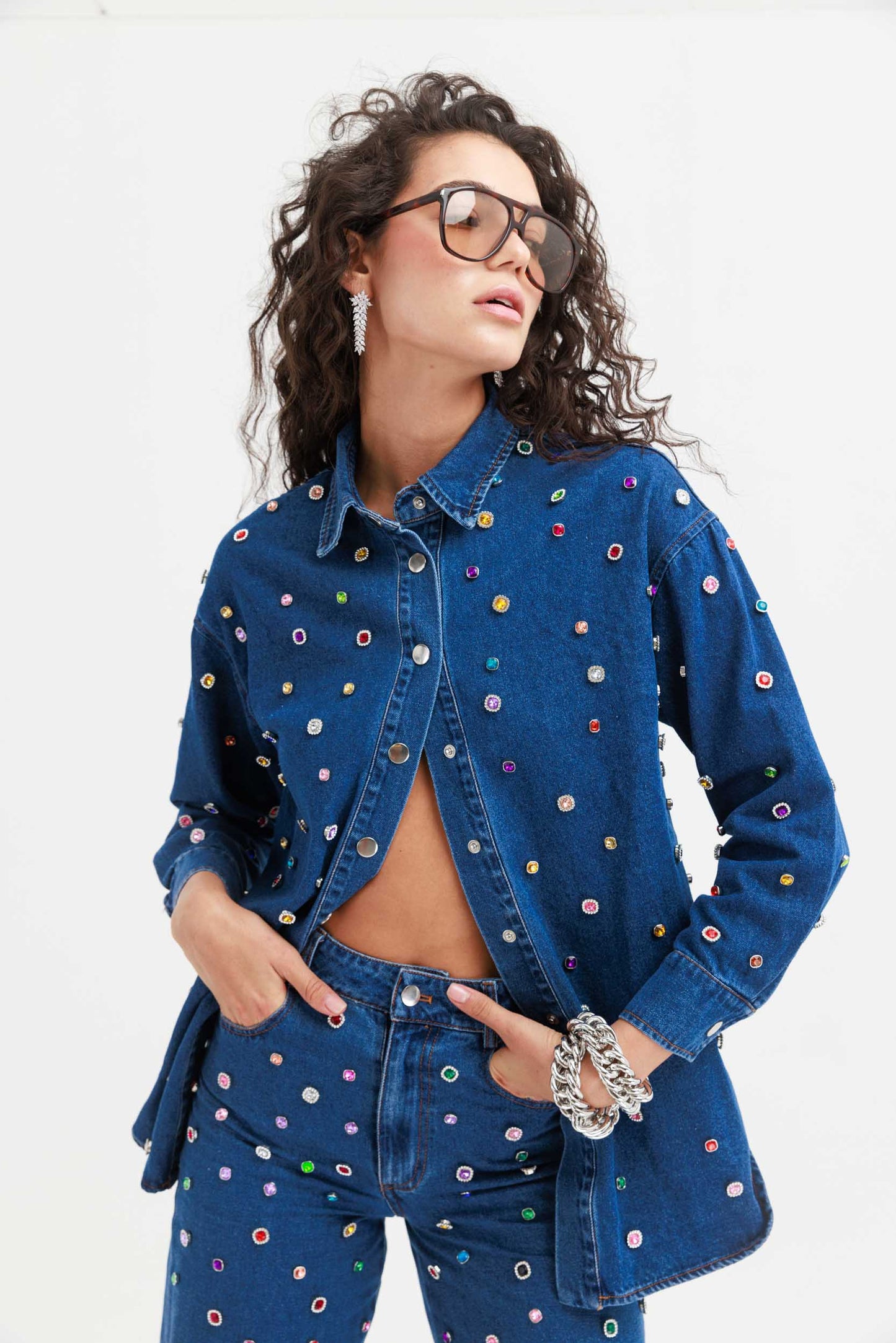 הזמנה מראש - חולצת גינס בוארי