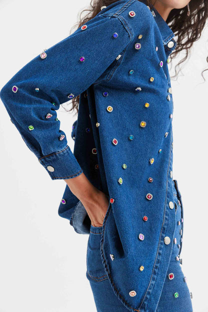 הזמנה מראש - חולצת גינס בוארי