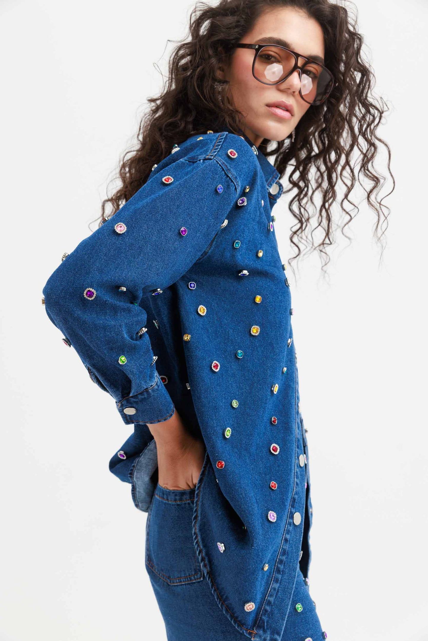 הזמנה מראש - חולצת גינס בוארי