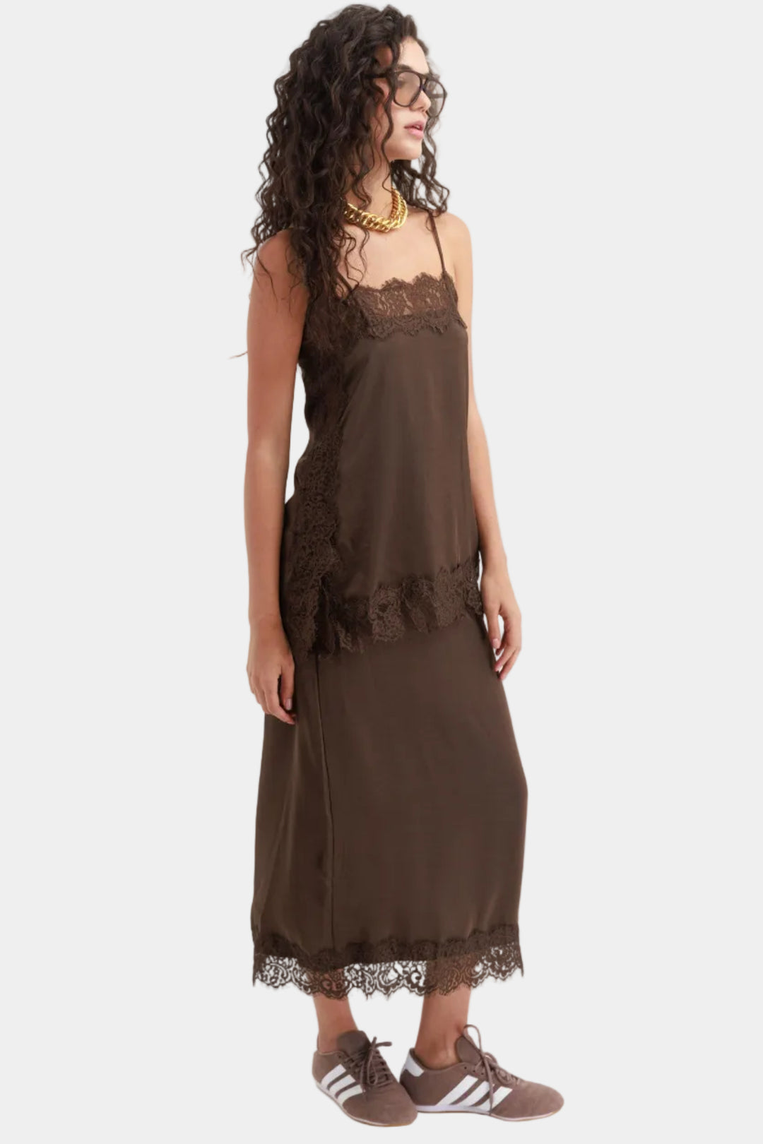 חליפת לנזרי נעמי - חום