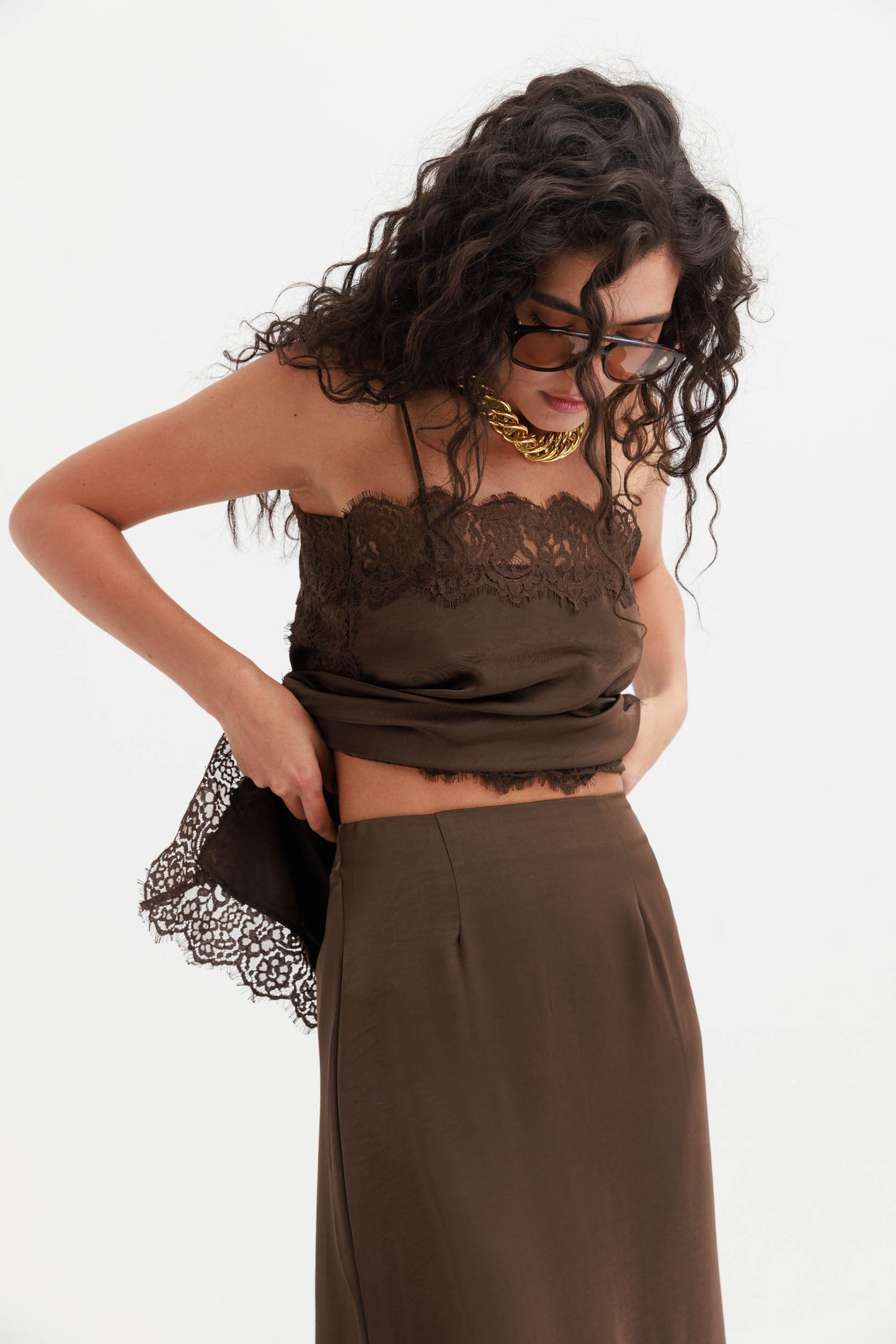 חליפת לנזרי נעמי - שחור