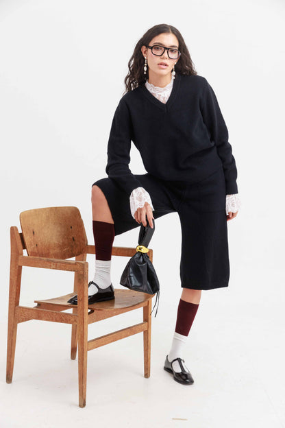 חליפת שרלין - שחור