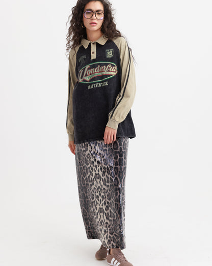 חצאית פאייטים מנדי - מנוחש