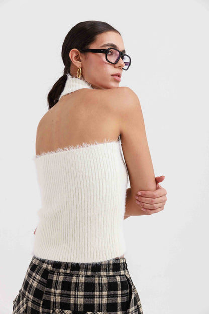 חולצת טופ גולף - כחול