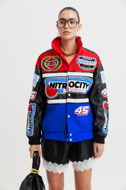 מעיל  בוני- אדום