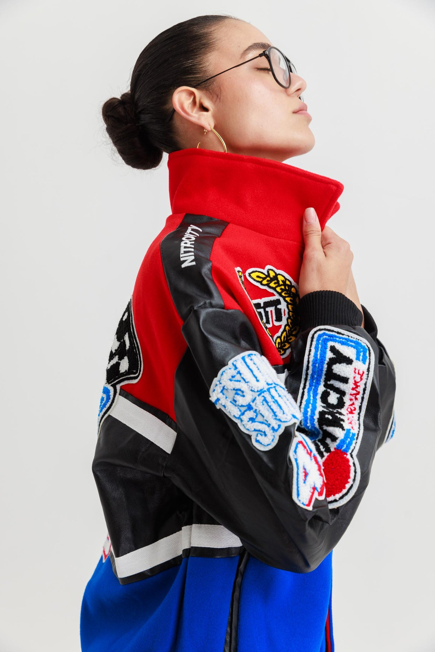 מעיל  בוני- אדום