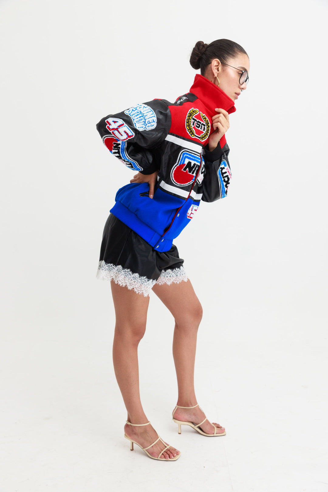 מעיל  בוני- אדום