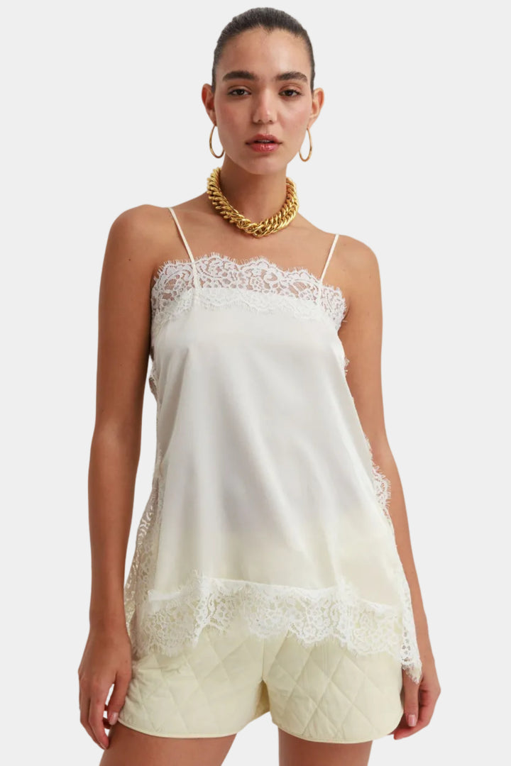 גופיית נואל לנזרי - שמנת