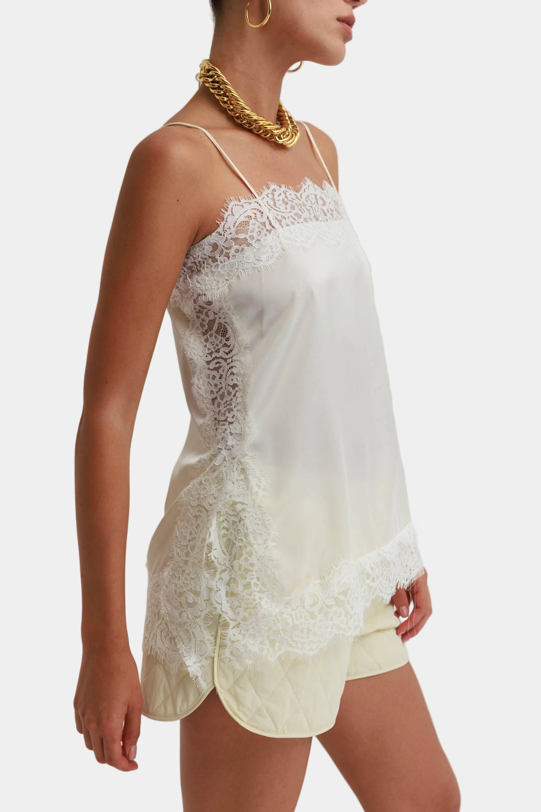 גופיית נואל לנזרי - שמנת