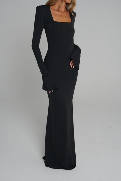 שמלת נואל - שחור