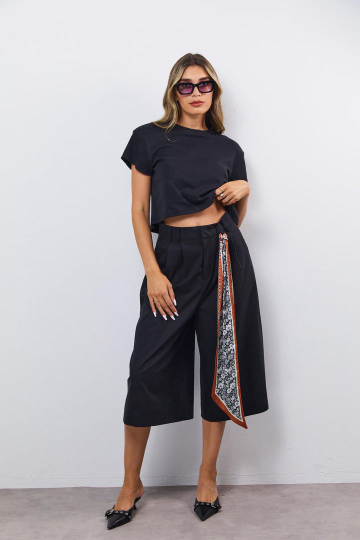 מכנסי ליאי - שחור