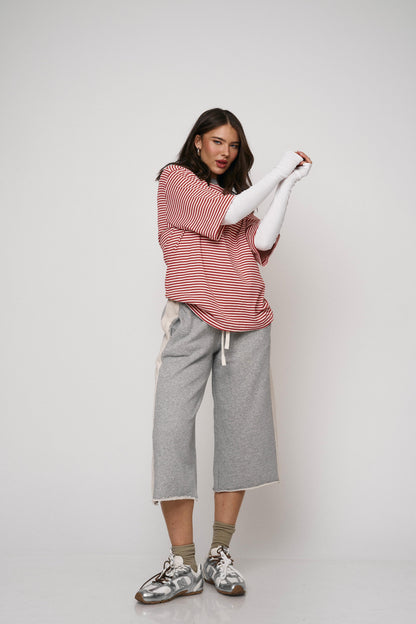 מכנסי ברמודה לוקה - שחור