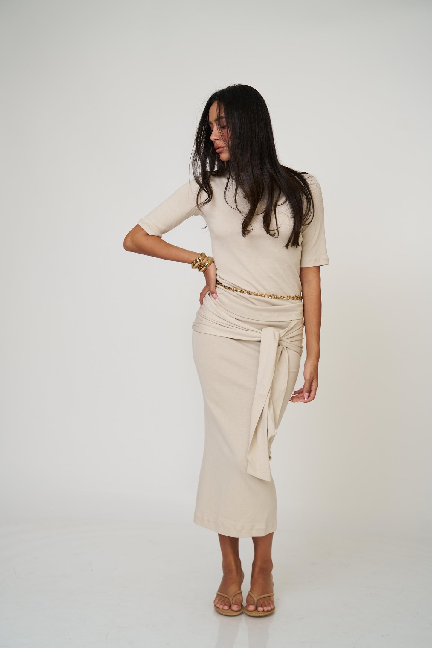 חליפת קטי - לבן