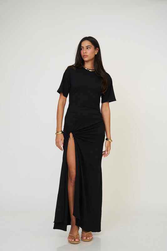 שמלת איימי - שחור