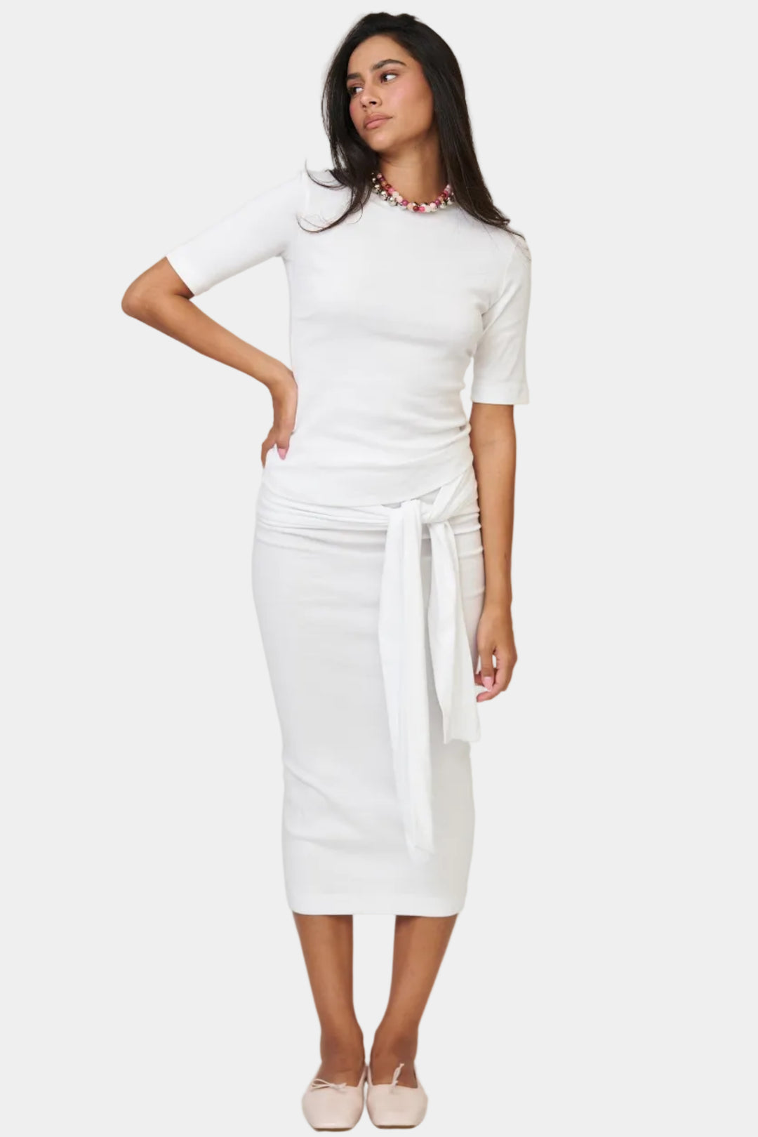 חליפת קטי - לבן