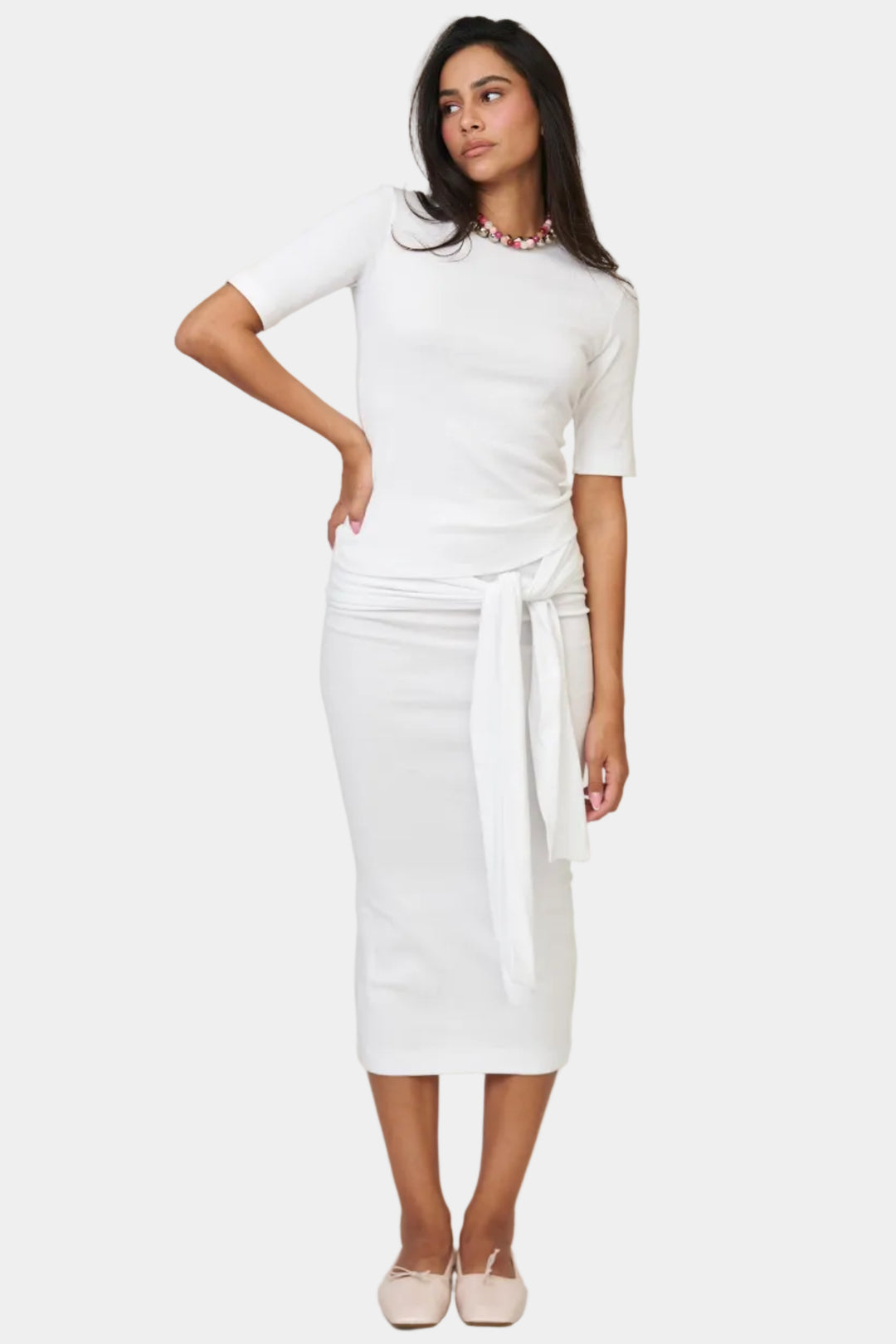 חליפת קטי - לבן