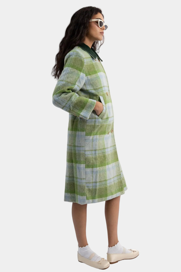 מעיל משבצות דונאגי – ירוק