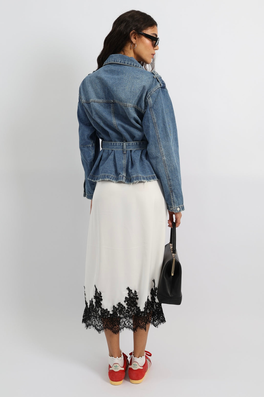 חצאית קולין - שמנת