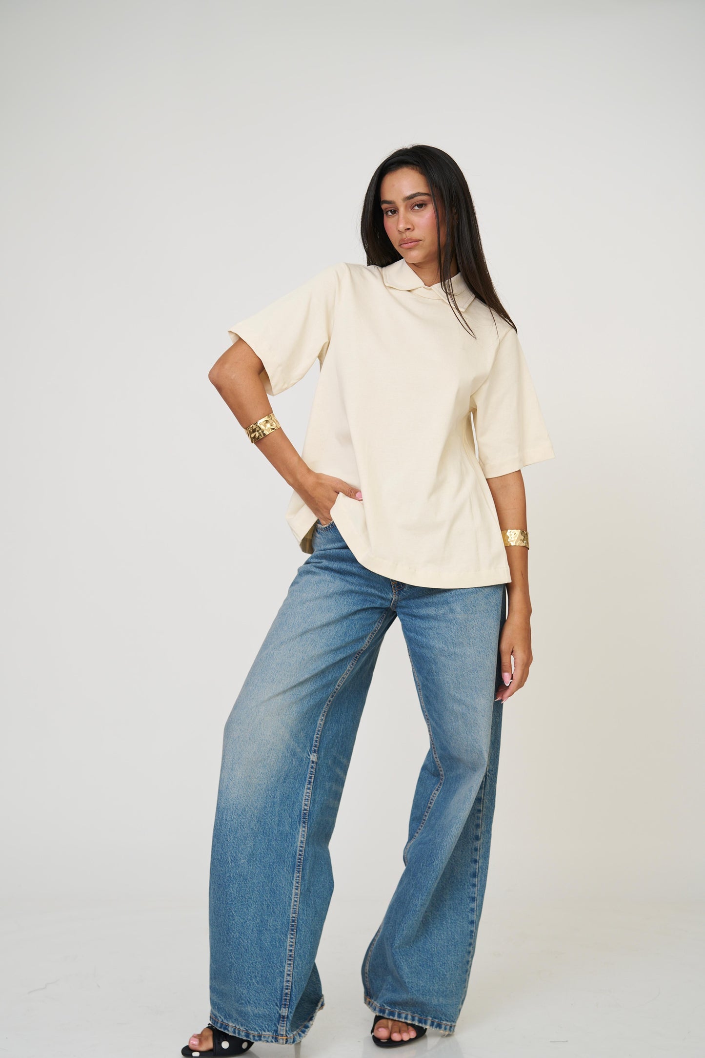 חולצת קורן - בז