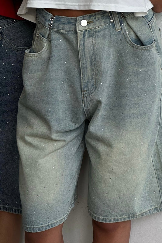 מכנס גינס רוי אבנים - כחול בהיר