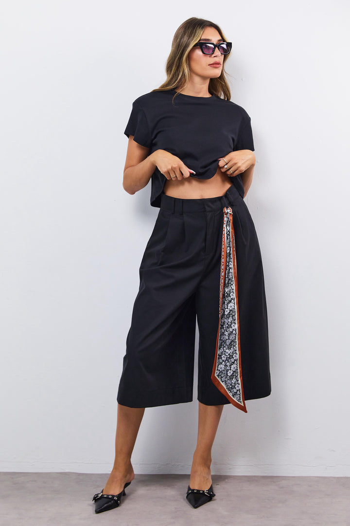 מכנסי ליאי - שחור