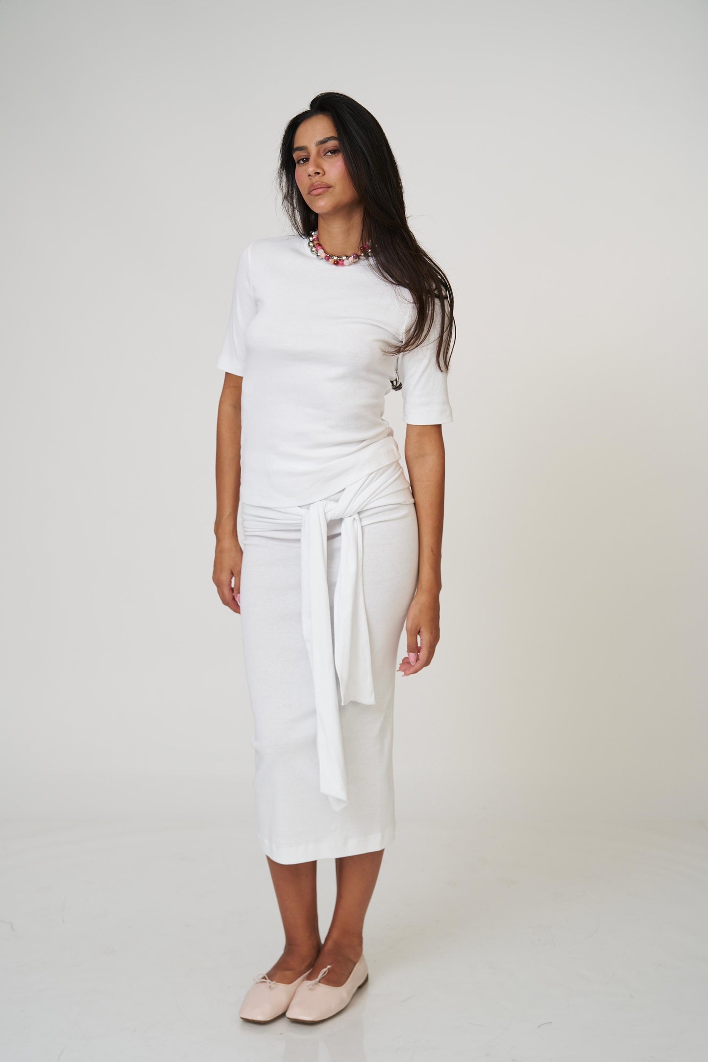 חליפת קטי - לבן