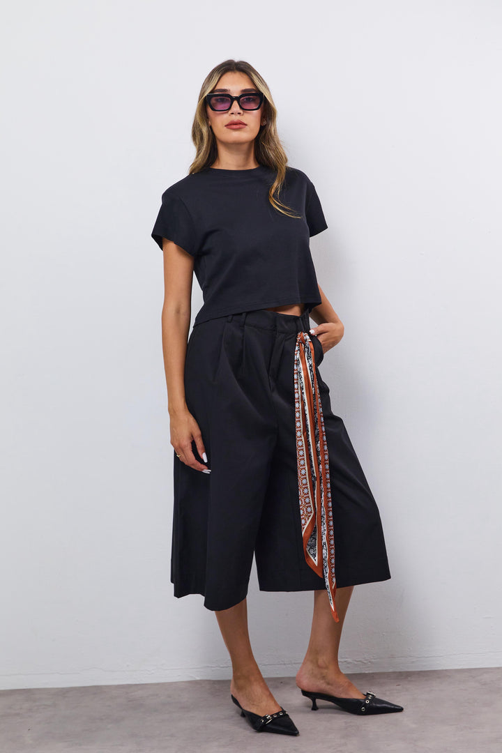 מכנסי ליאי - שחור