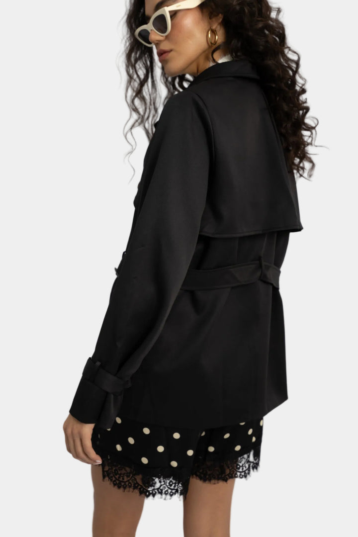 גקט טרנץ בונד - שחור