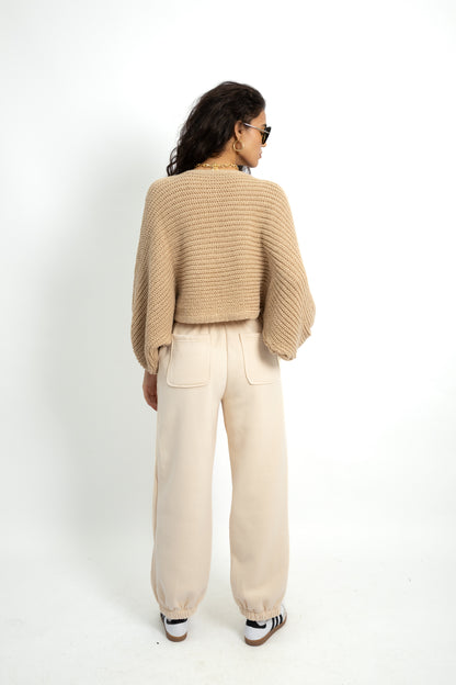 סוודר פפיון - בז