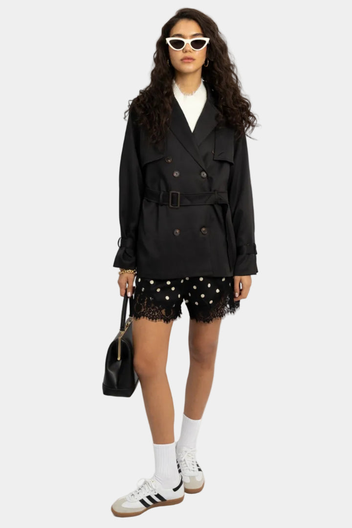 גקט טרנץ בונד - שחור