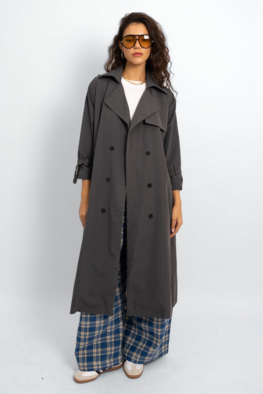 גקט טרנץ מיה - אפור