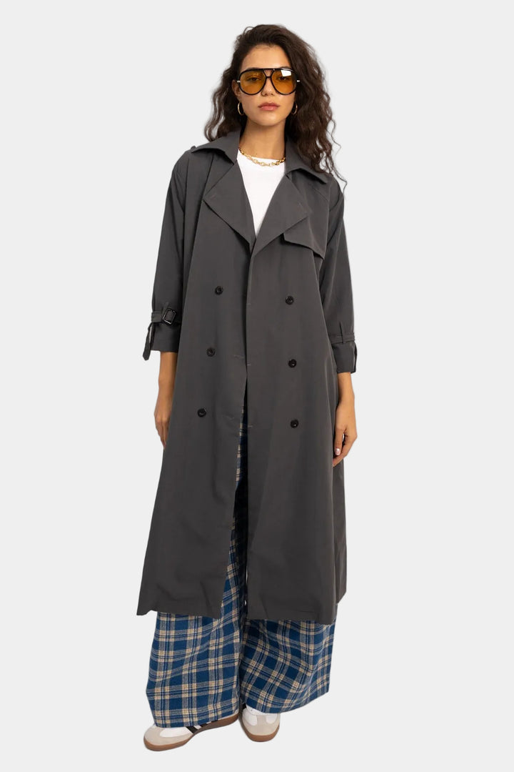 גקט טרנץ מיה - אפור